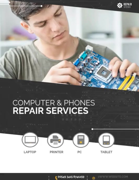 Computer Price List Template | PosterMyWall