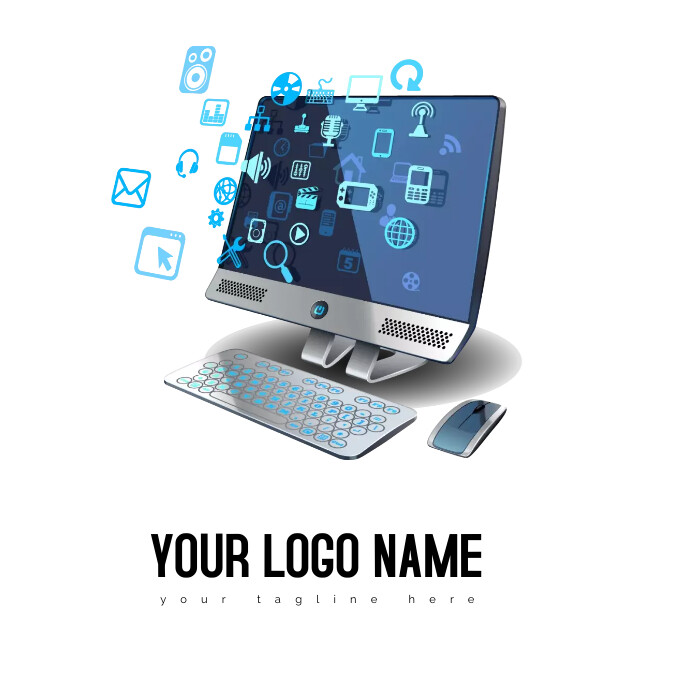 Computer programming Software Developer Softw Logotipo template