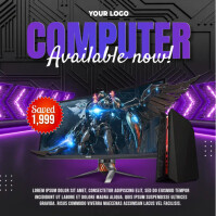 Computer Promo Template | PosterMyWall