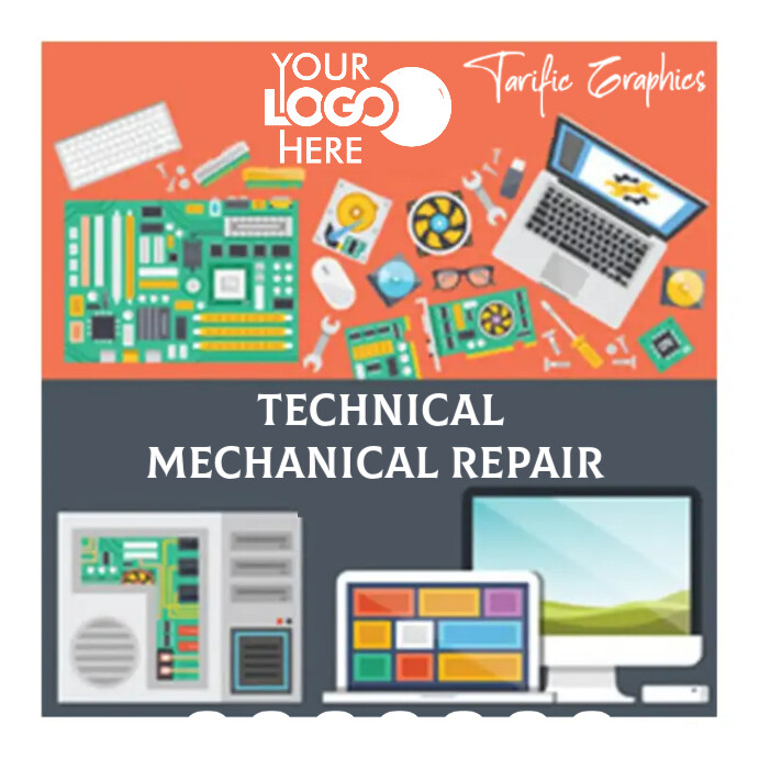 computer repair Template | PosterMyWall