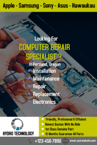 Computer Repair Service Template | PosterMyWall