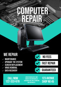 computer repair Template | PosterMyWall