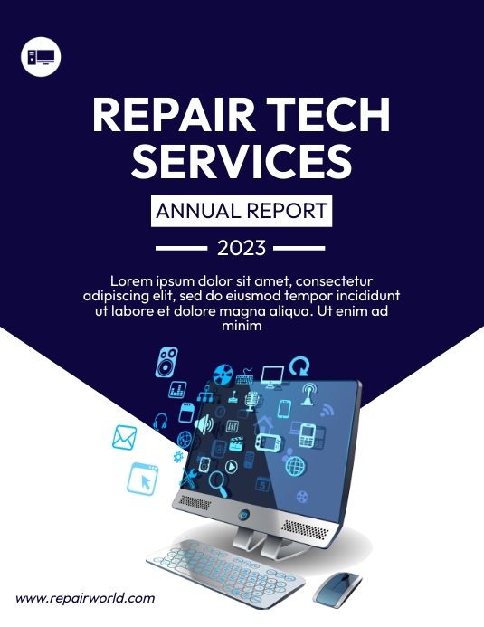 Copy of Computer repair flyer | PosterMyWall
