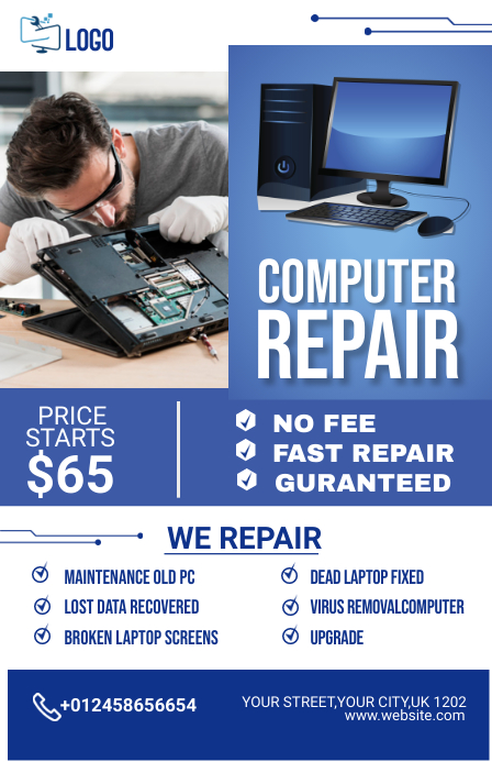 Computer Service Poster