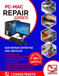 computer repair flyer Template | PosterMyWall