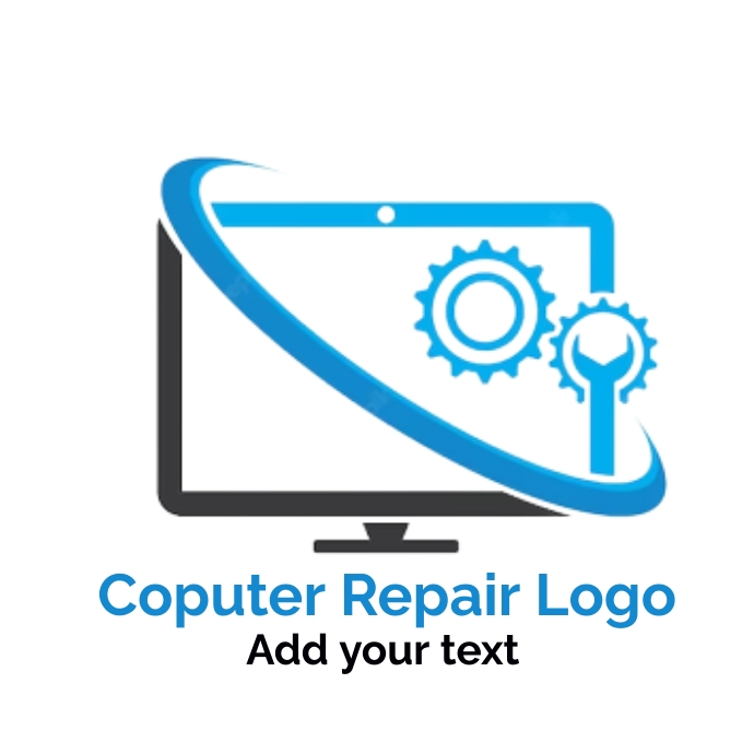 computer repair logo, corporate identity Template | PosterMyWall
