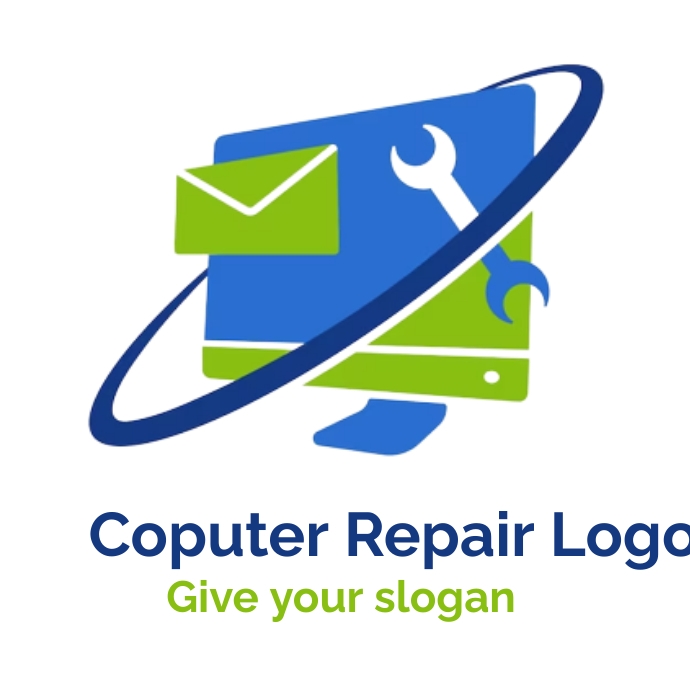 computer repair logo, corporate identity Template | PosterMyWall