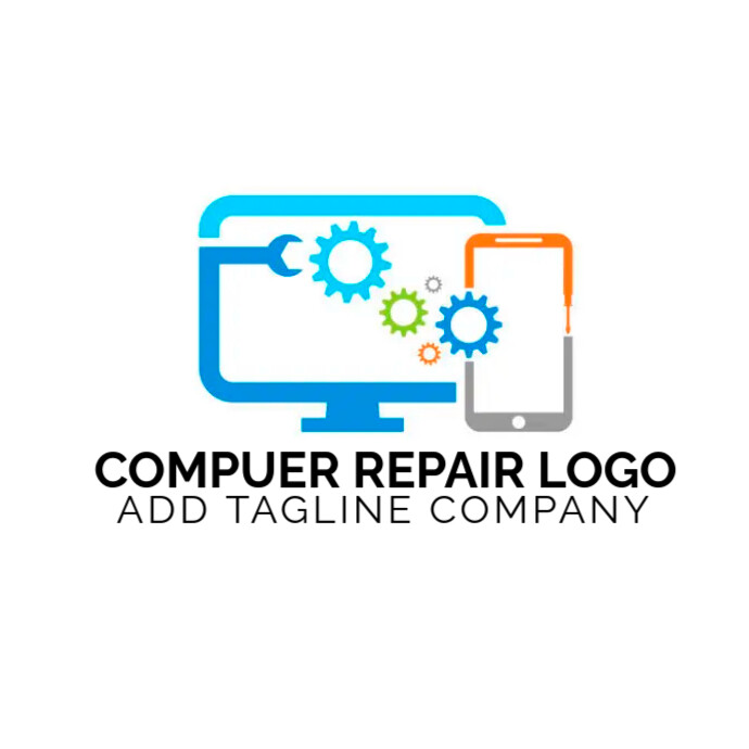 computer repair LOGO Template | PosterMyWall
