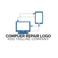 computer repair LOGO Template | PosterMyWall