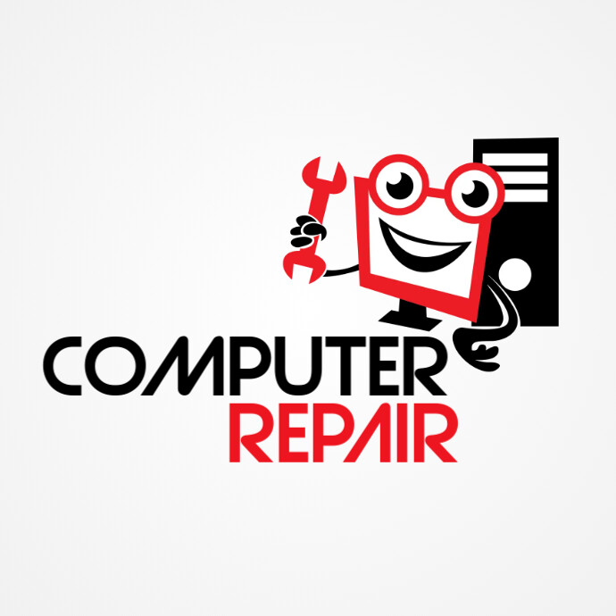 Computer Repair Logo template