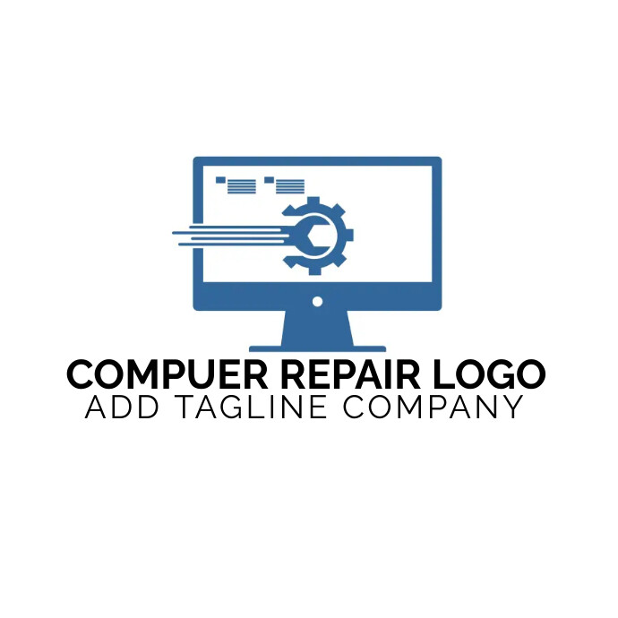 computer repair LOGO Template | PosterMyWall
