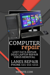 Computer Repair Service Template | PosterMyWall