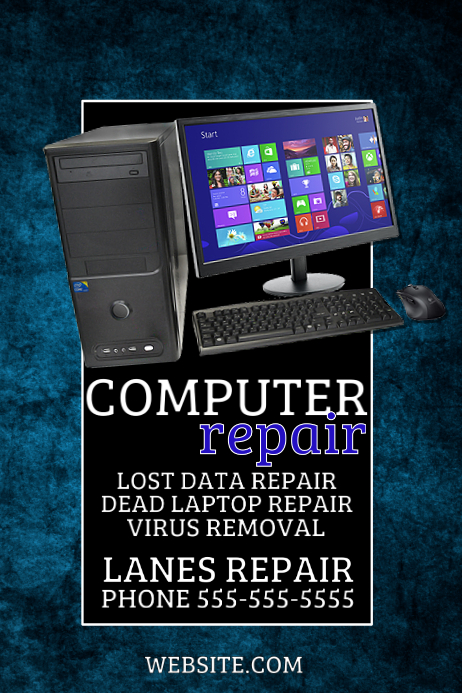 Computer Repair Template | PosterMyWall