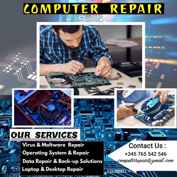 Copy of COMPUTER REPAIR SALES AND BUYING PosterMyWall