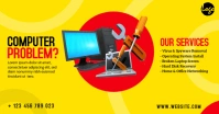 Computer Repair Service Ad ภาพที่แชร์บน Facebook template