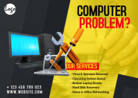 Computer Repair Service Ad Template | PosterMyWall