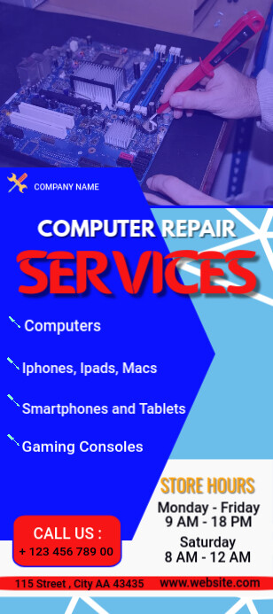 Copy of Computer Repair Services Instagram Post | PosterMyWall