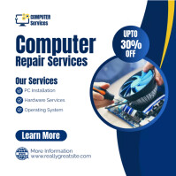COMPUTER REPAIR SERVICES TEMPLATE PosterMyWall