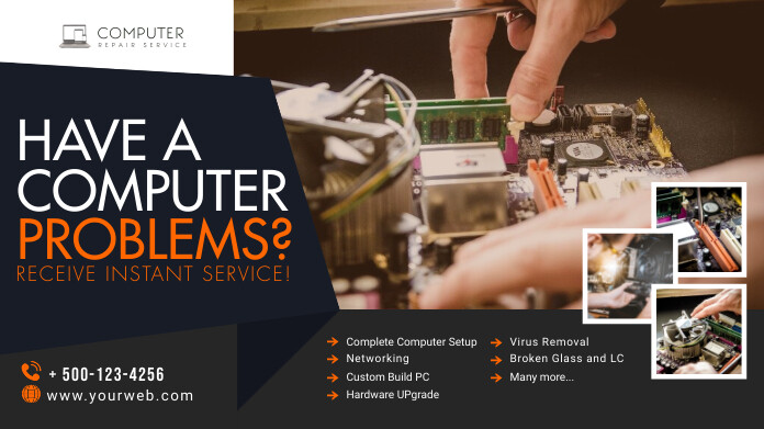 Computer Service Banner