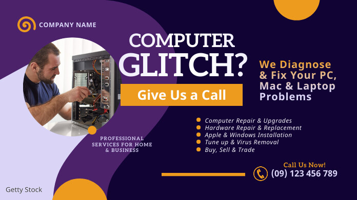 Copy of Computer Repair Twitter Post | PosterMyWall