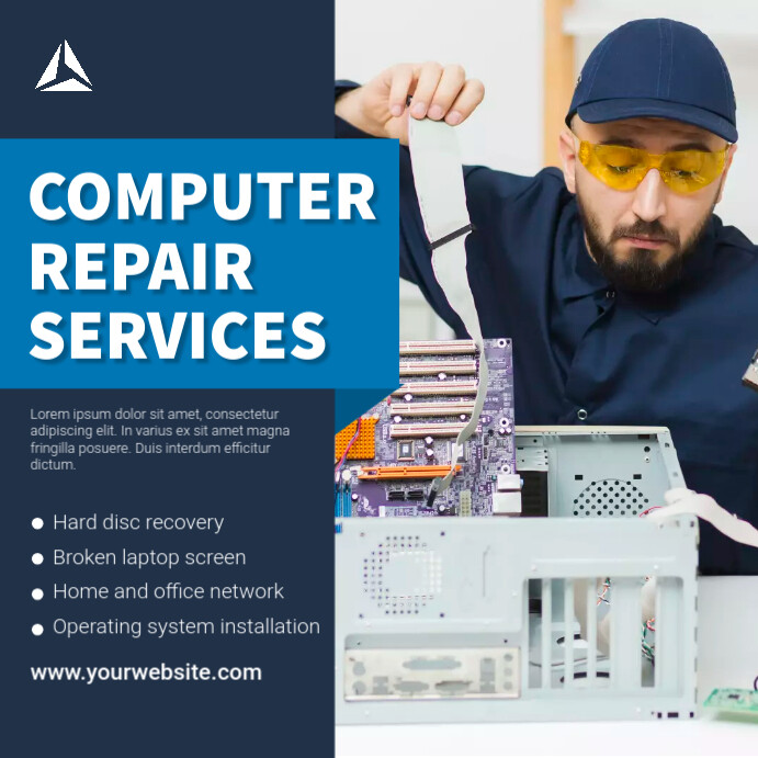 computer repair10 Instagram Post template