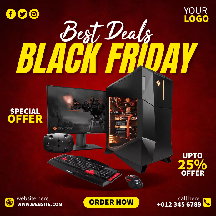 Plantilla de Computer Sale Ads | PosterMyWall
