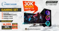 Computer Sales Facebook Ad template