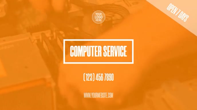 Computer Service & Repairs Template | PosterMyWall