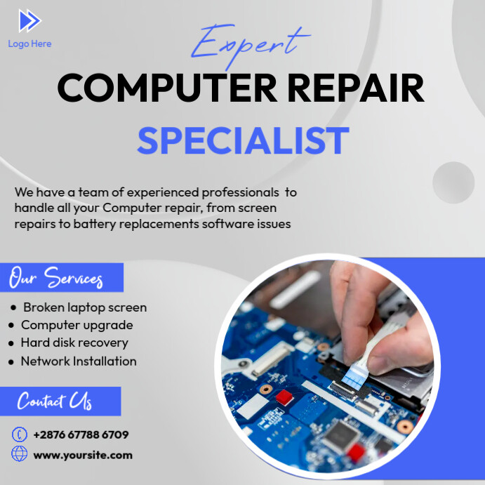 Copy of Computer services | PosterMyWall