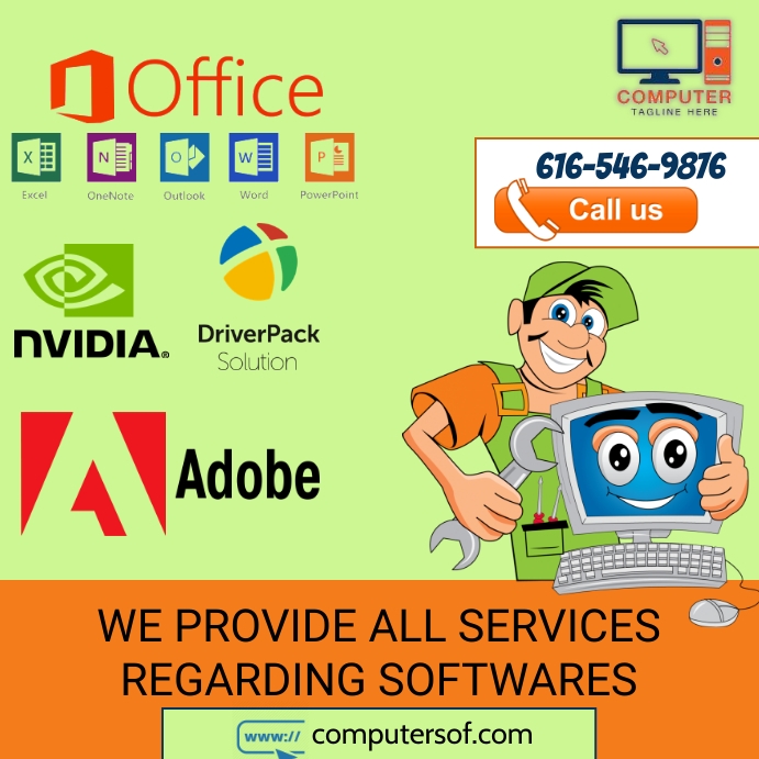 Copy of Computer software and repair post template | PosterMyWall