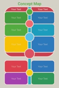School Poster Projekt Presentation template