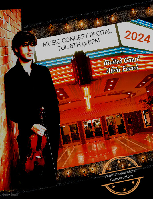 concert, music hall, event, school, recital, Template | PosterMyWall
