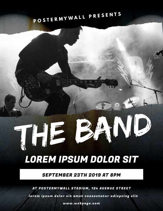 Concert Band Event Flyer Template PosterMyWall