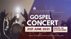 Brown Gospel Concert Umbukiso Wedijithali Template