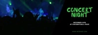 Concert Facebook Cover Template Video