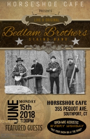Create Band Flyers Free Flyer Maker Postermywall