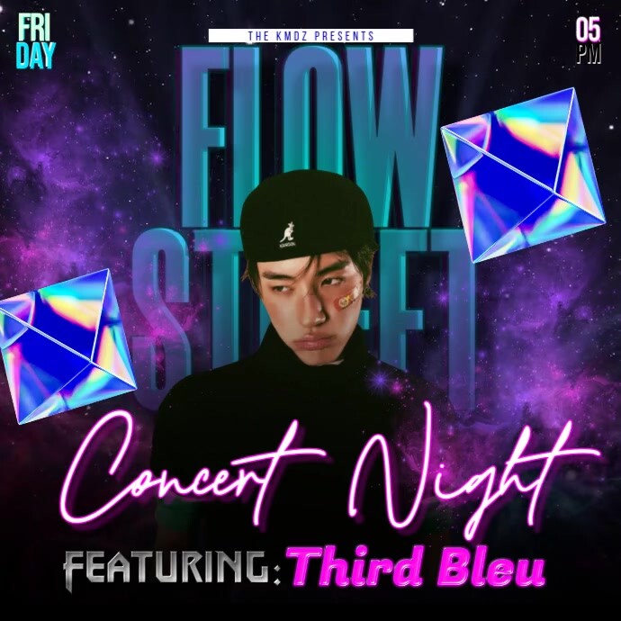 Rap Post Format Concert Night Life Street Rap Template | PosterMyWall