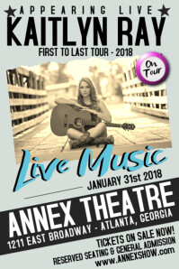 concert poster template e532240c3d6125da9f8f45361a1dc6c7