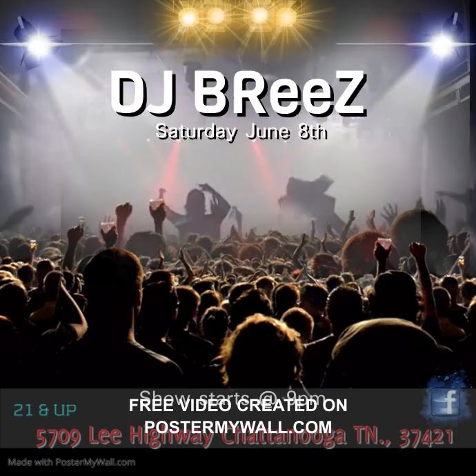 concert flyer templete template postermywall highway flyers band
