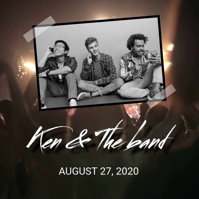 Concert Video Promo Template PosterMyWall