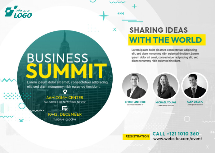 Conference Ad Template | PosterMyWall