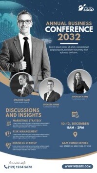 Conference Ad Template | PosterMyWall