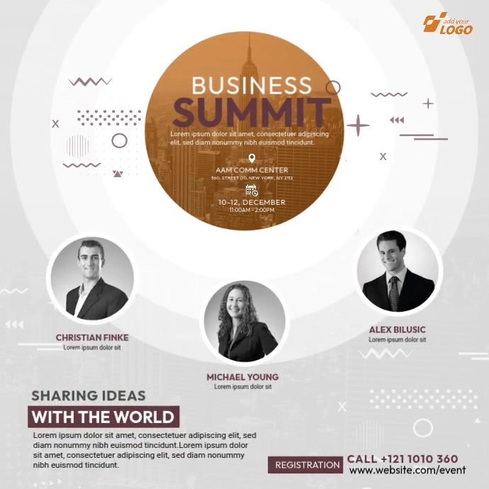 Conference Ad Template | PosterMyWall