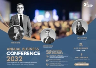 Conference Ad Template Postcard