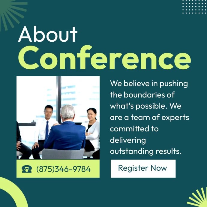 Plantilla de Conference Ads | PosterMyWall