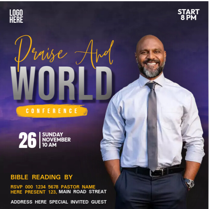 Conference Advertisement Template | PosterMyWall