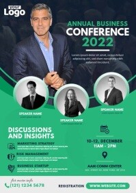 Business Event | Conference Advert Template | PosterMyWall