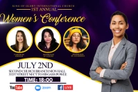 CONFERENCE FLYER Label template