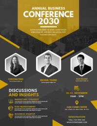 Conference Flyer Template | PosterMyWall