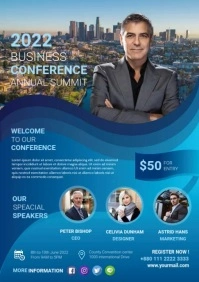 Conference Flyer A4 template